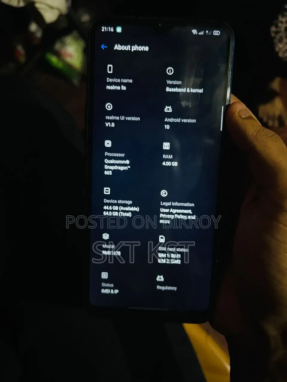 Realme 5S 64 GB Blue
