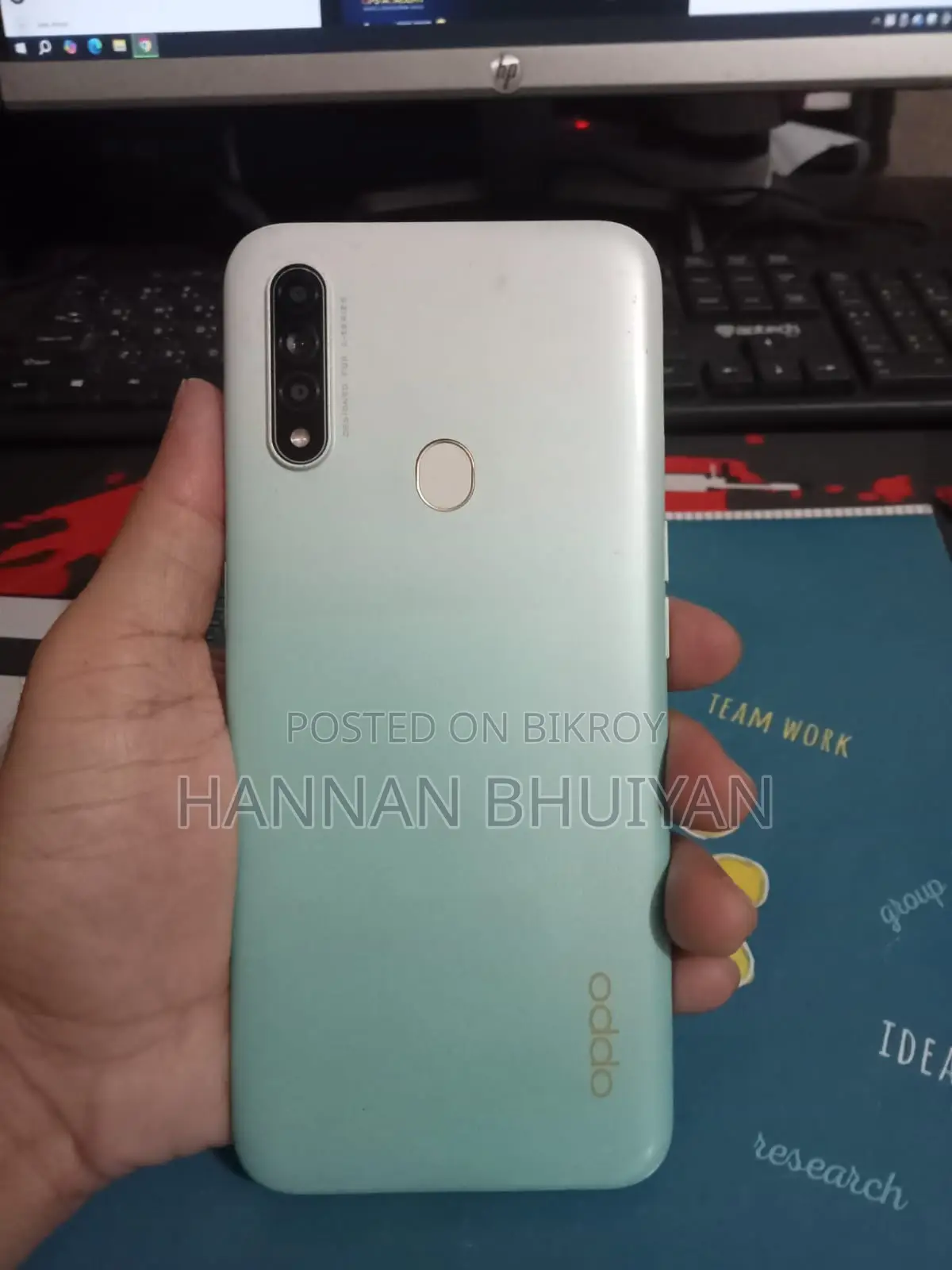 অপ্পো এ৩১ ১২৮ জিবি গ্রিন