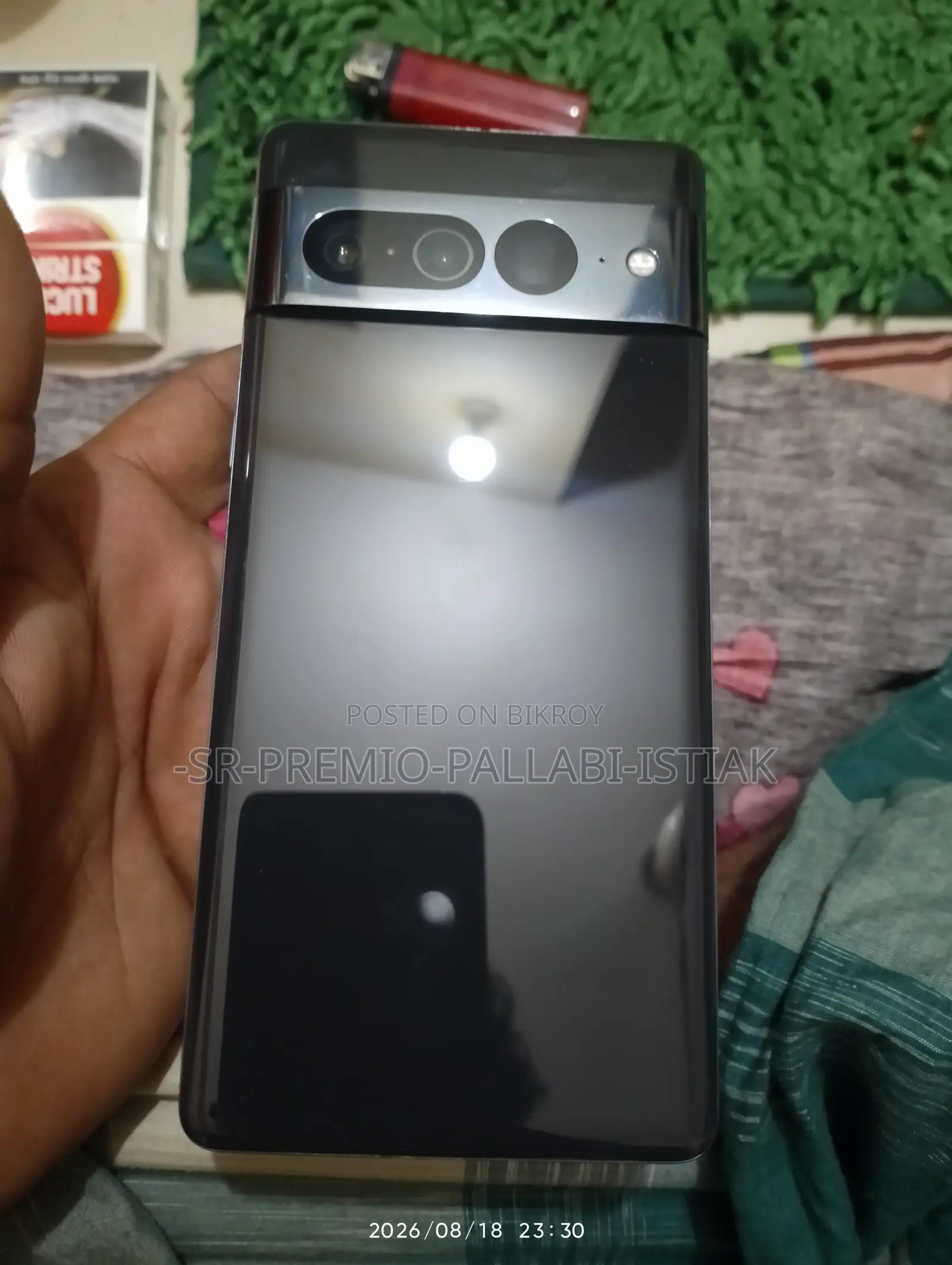 গুগল পিক্সেল ৭ প্রো ১২৮ জিবি ব্ল্যাক