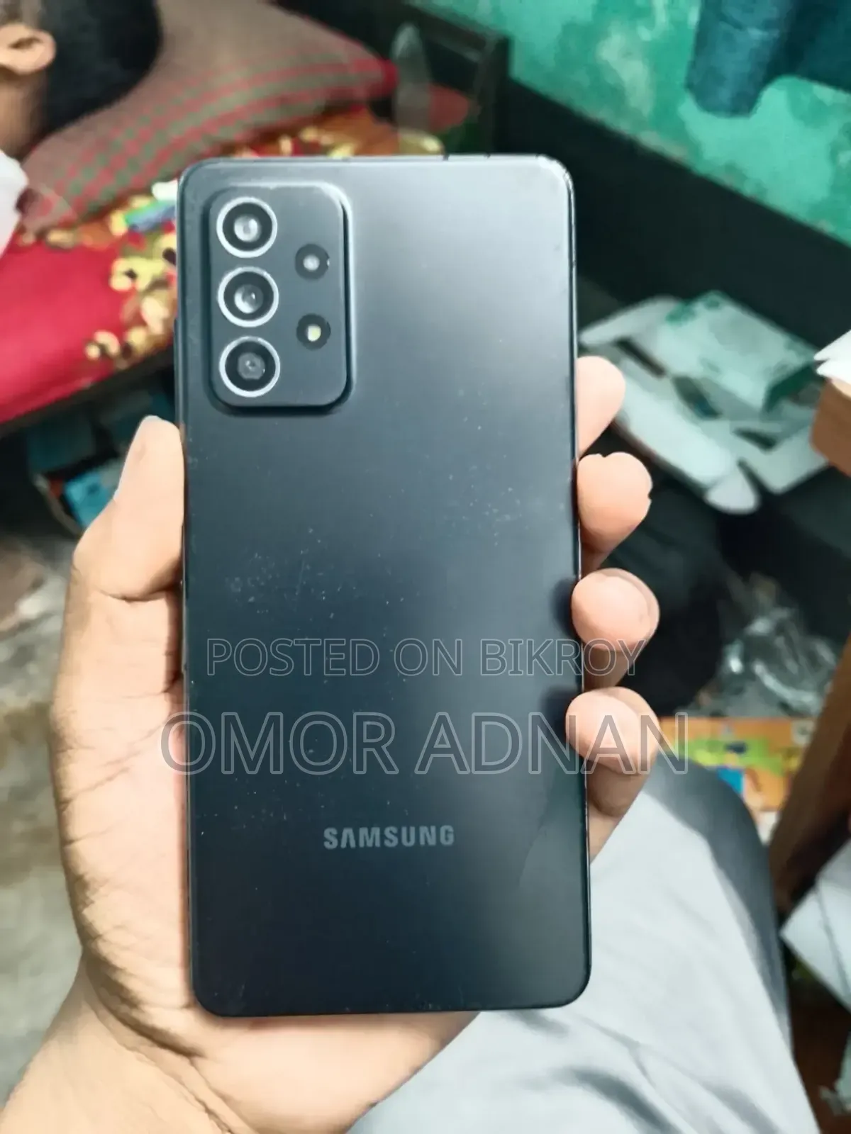 স্যামসাং গ্যালাক্সি এ৫২ ১২৮ জিবি ব্ল্যাক