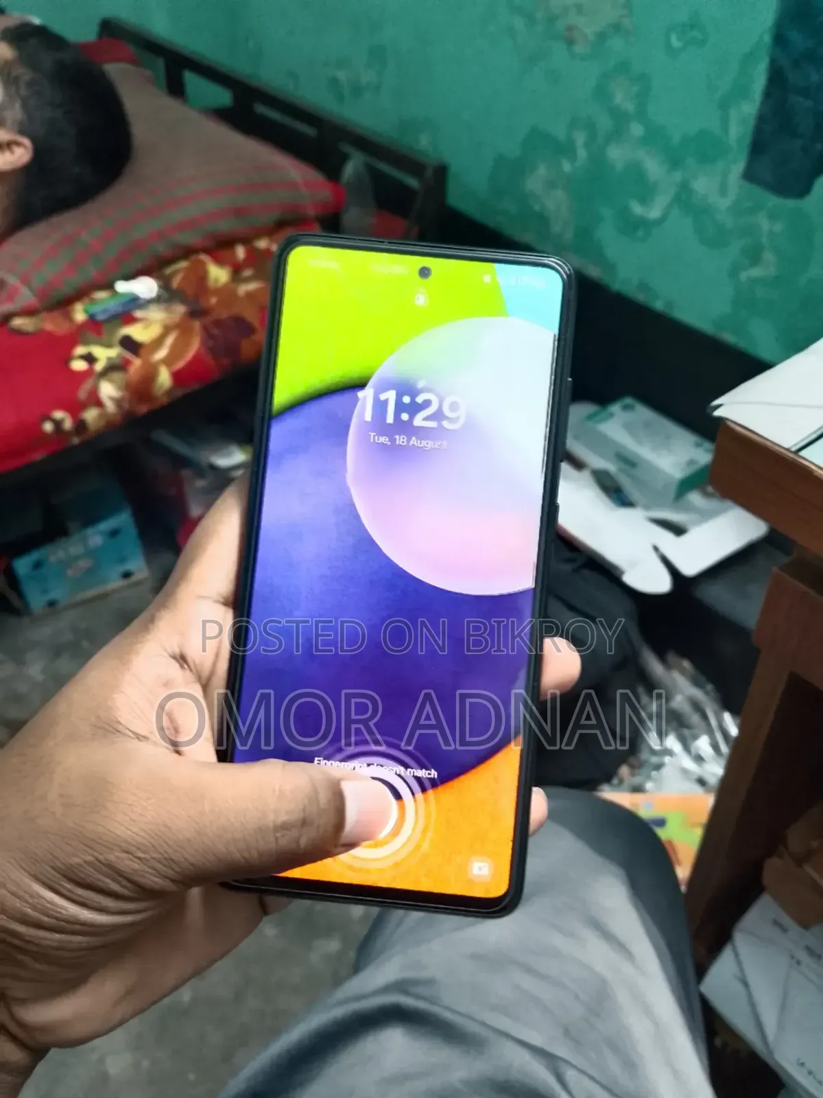স্যামসাং গ্যালাক্সি এ৫২ ১২৮ জিবি ব্ল্যাক