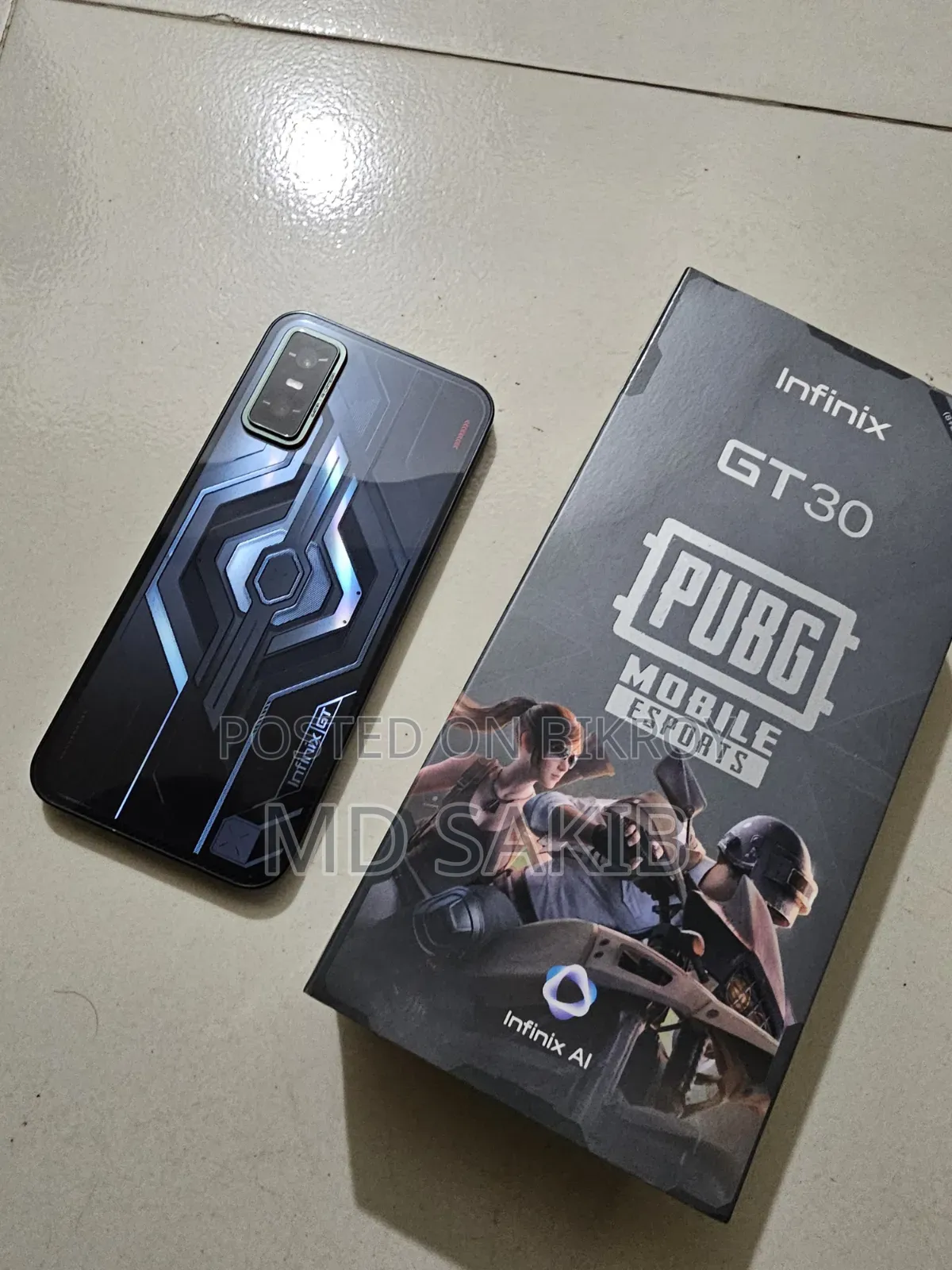 New Infinix GT 30 5G 256 GB Green