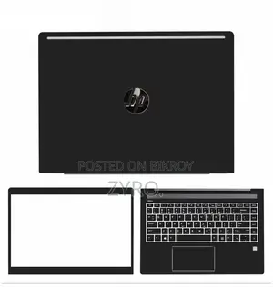 Laptop Lamination and Sticker Black