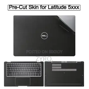 Laptop Lamination and Sticker Black