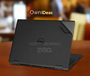 Laptop Lamination and Sticker Black