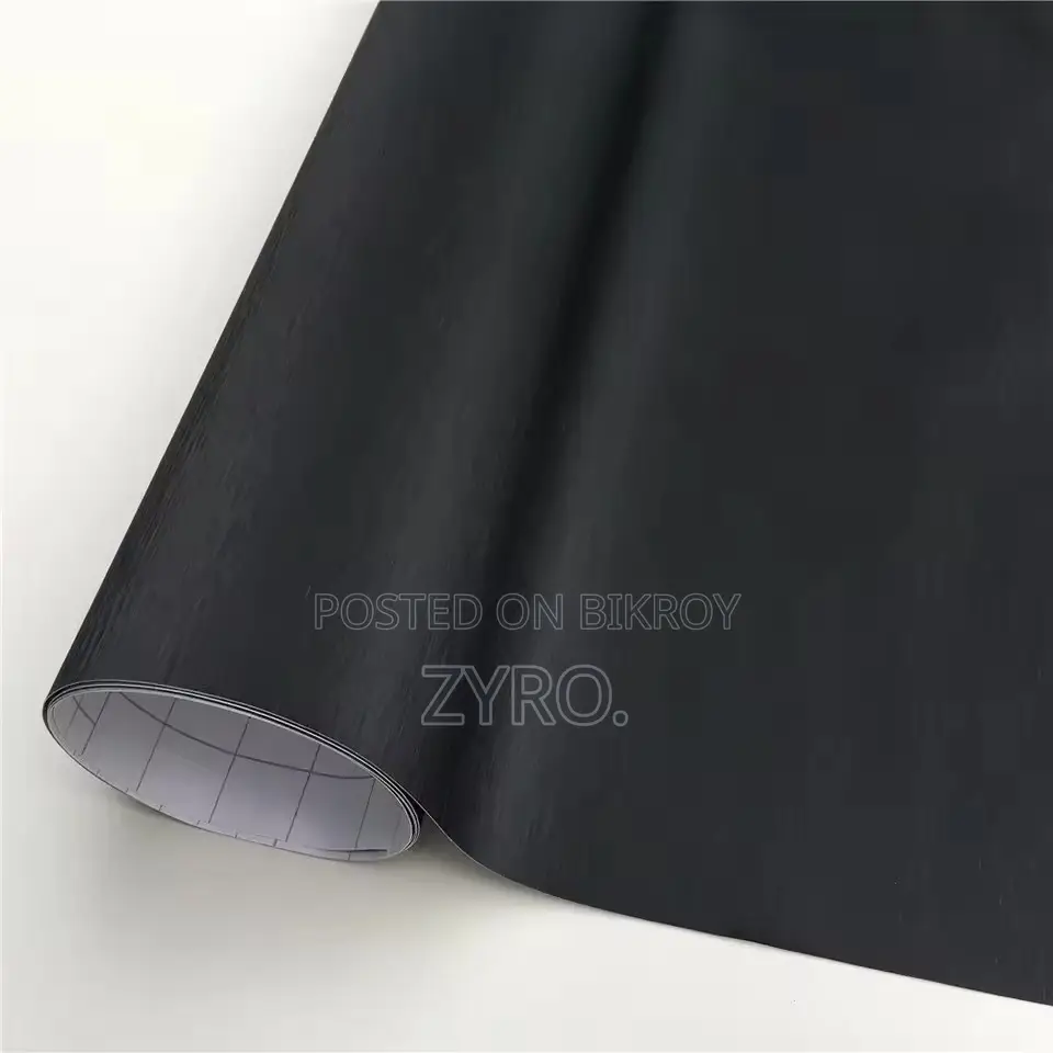 Laptop Lamination and Sticker Black