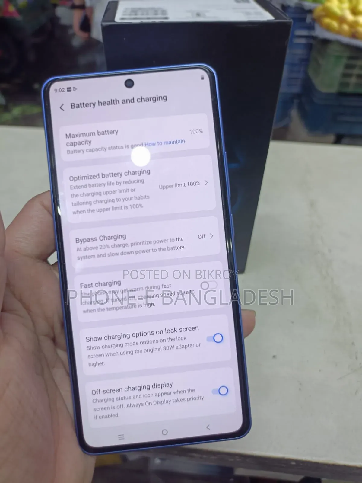 iQOO 8 GB Blue