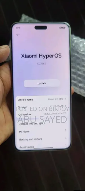 Xiaomi Civi 4 Pro 256 GB White