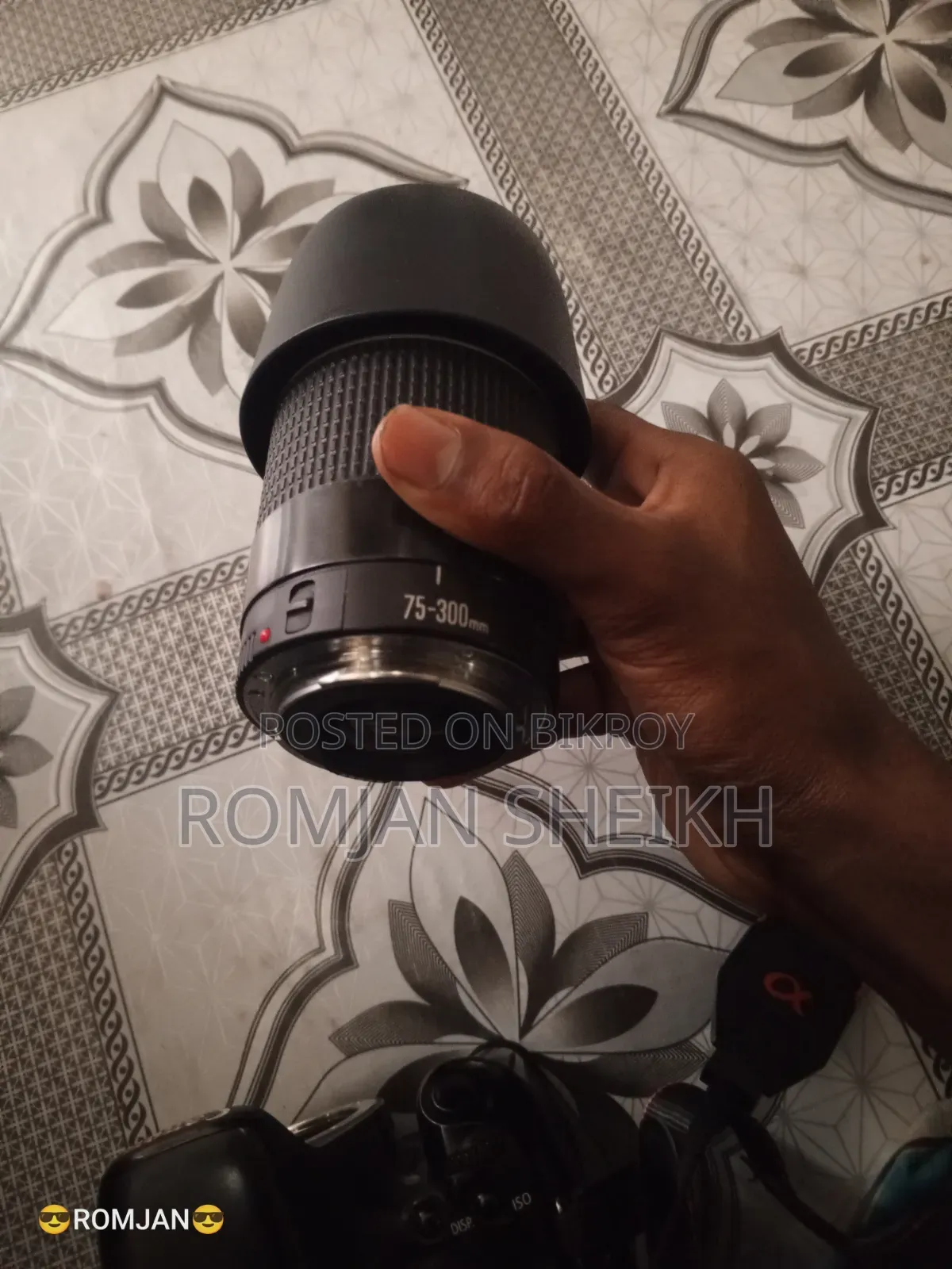 একেবারে ভালো কন্ডিশনে জুম: ৭৫-৩০০মিমি