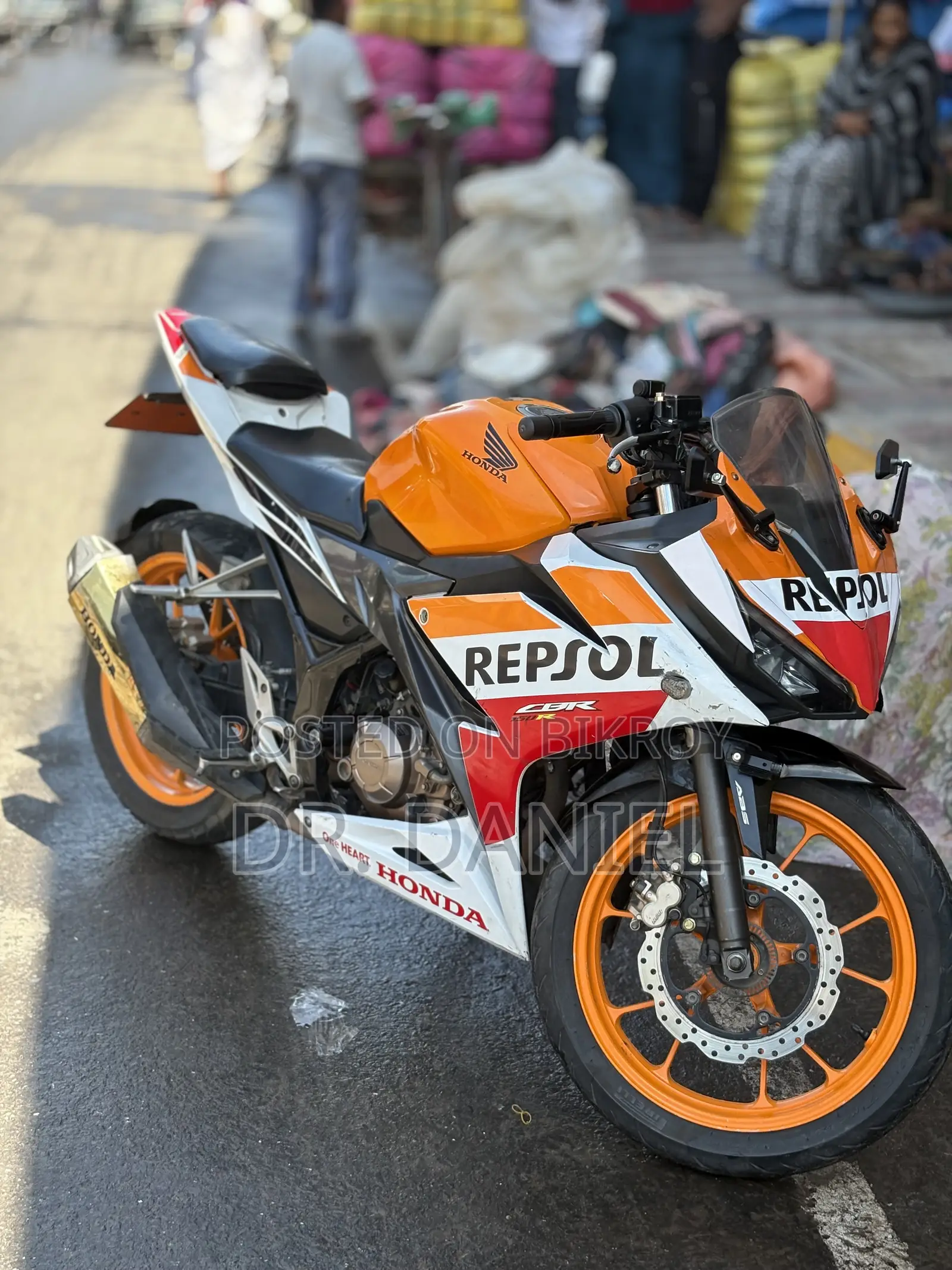Honda CBR 2019 Yellow