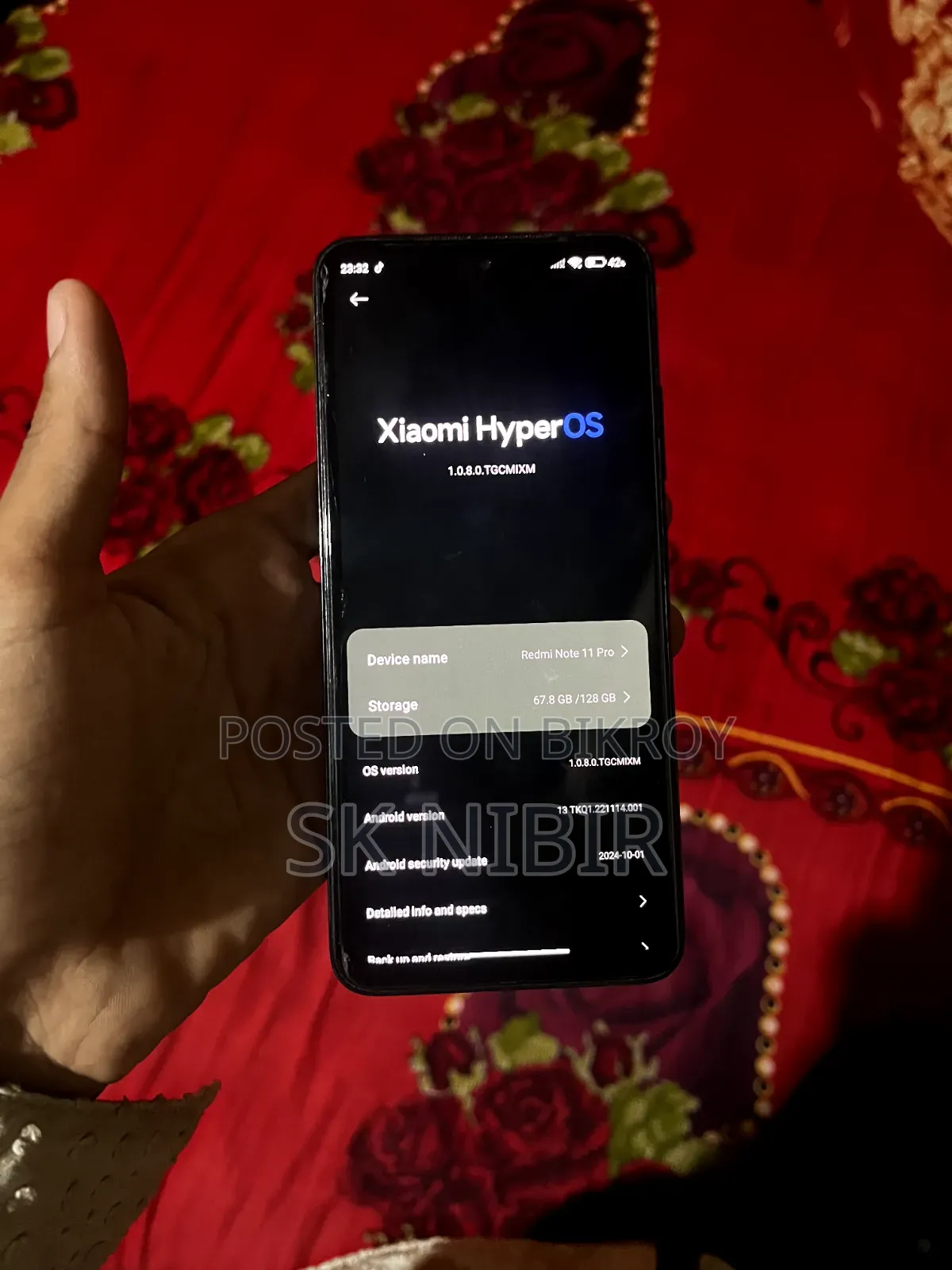 Xiaomi Redmi Note 11 128 GB Red