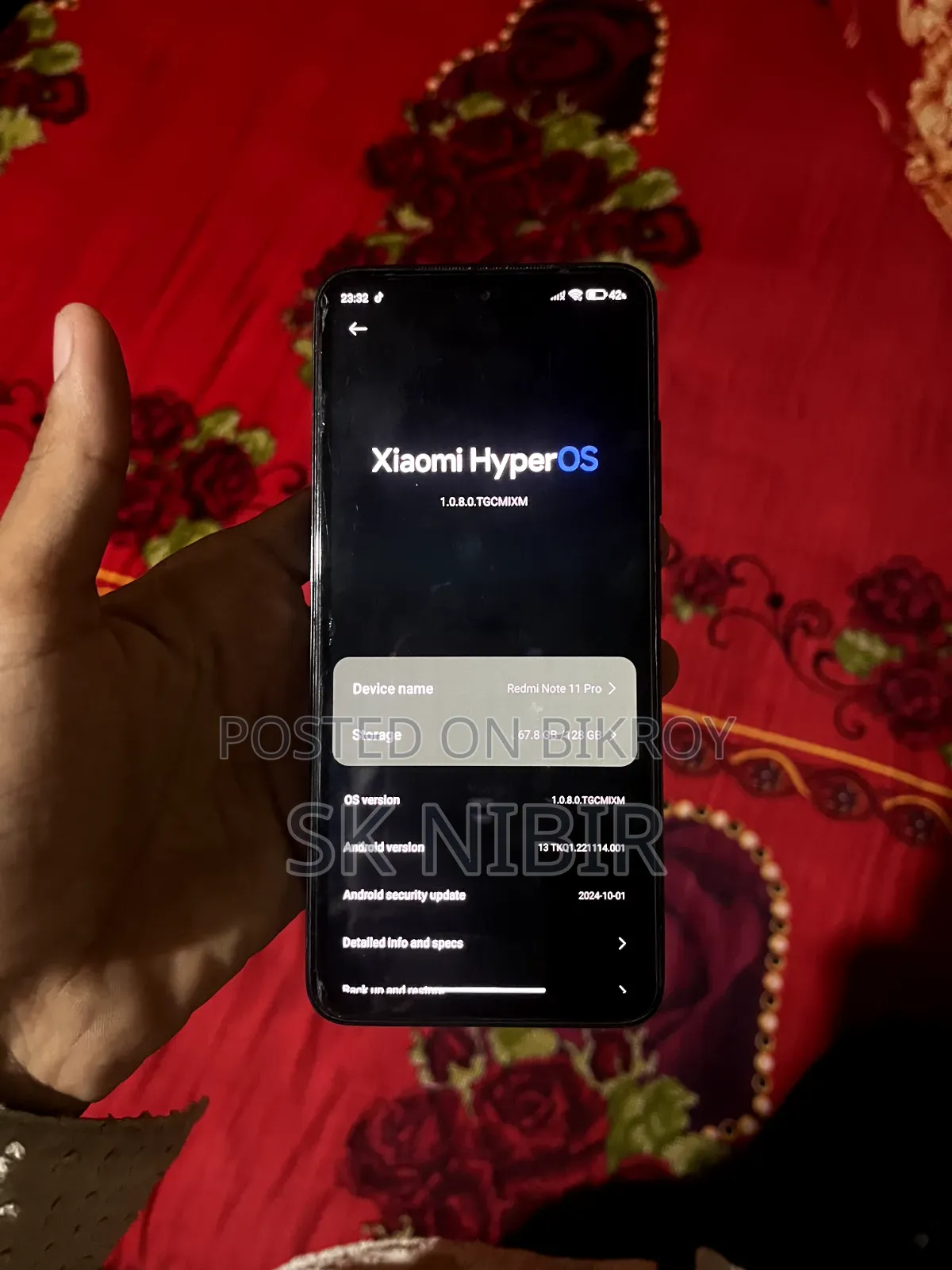 Xiaomi Redmi Note 11 128 GB Red