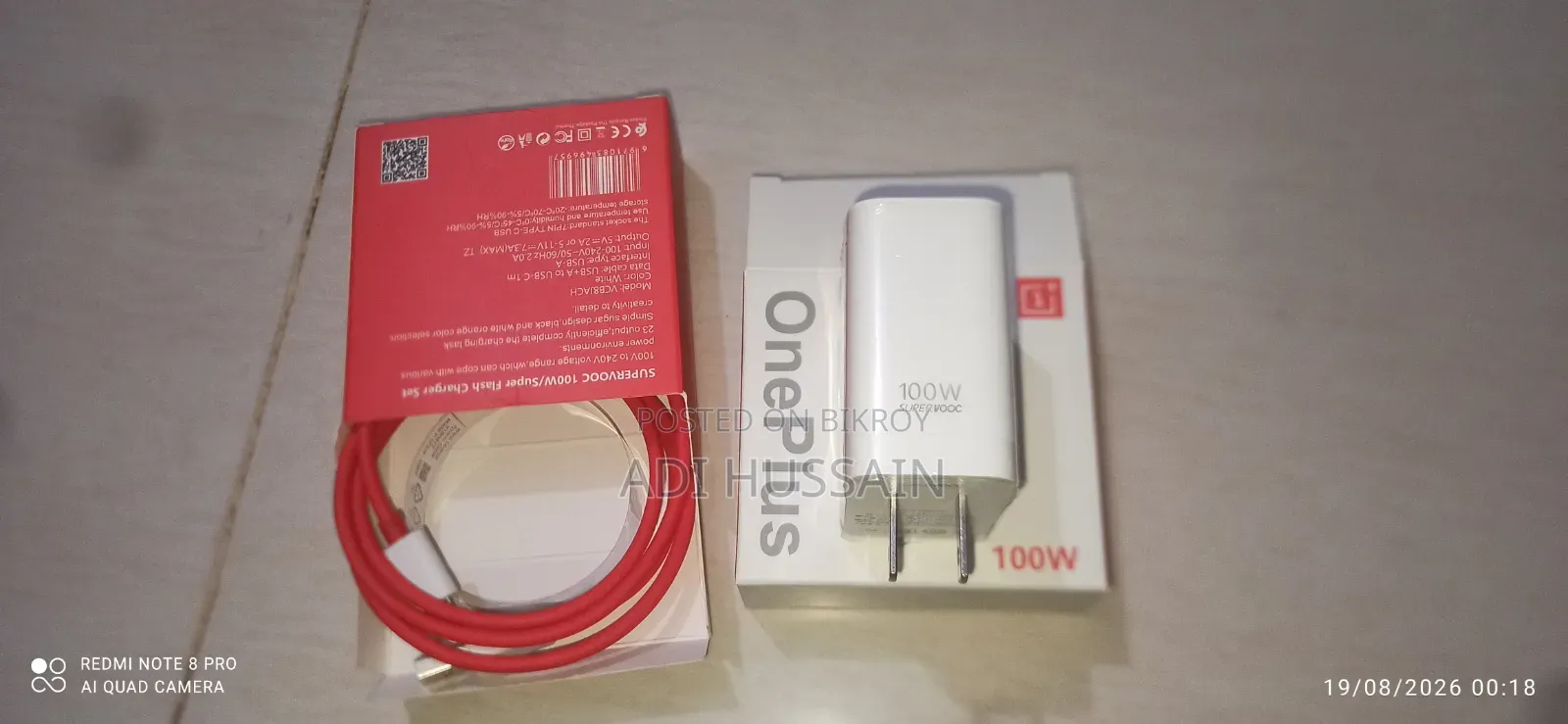 OnePlus 100W Charger