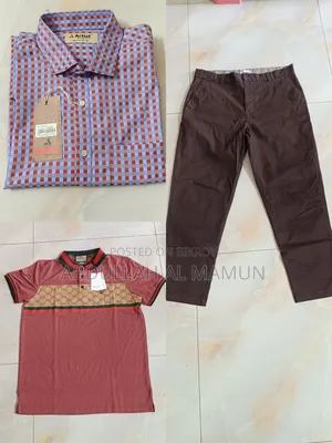 1 Shirt 1 Polo T-Shirt 1 Gabardine Pants