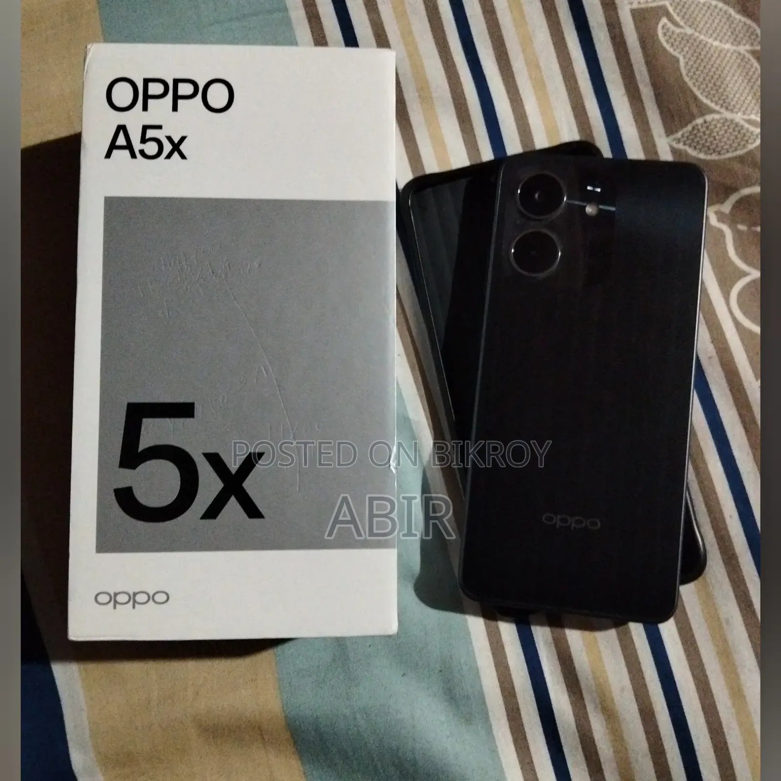 New Oppo A5X 128 GB Black