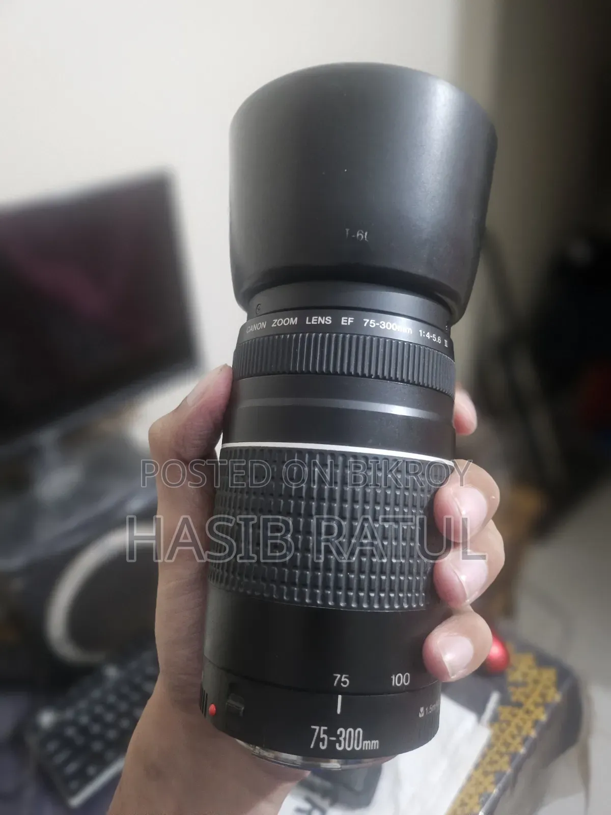 Canon 700D With 75-300mm