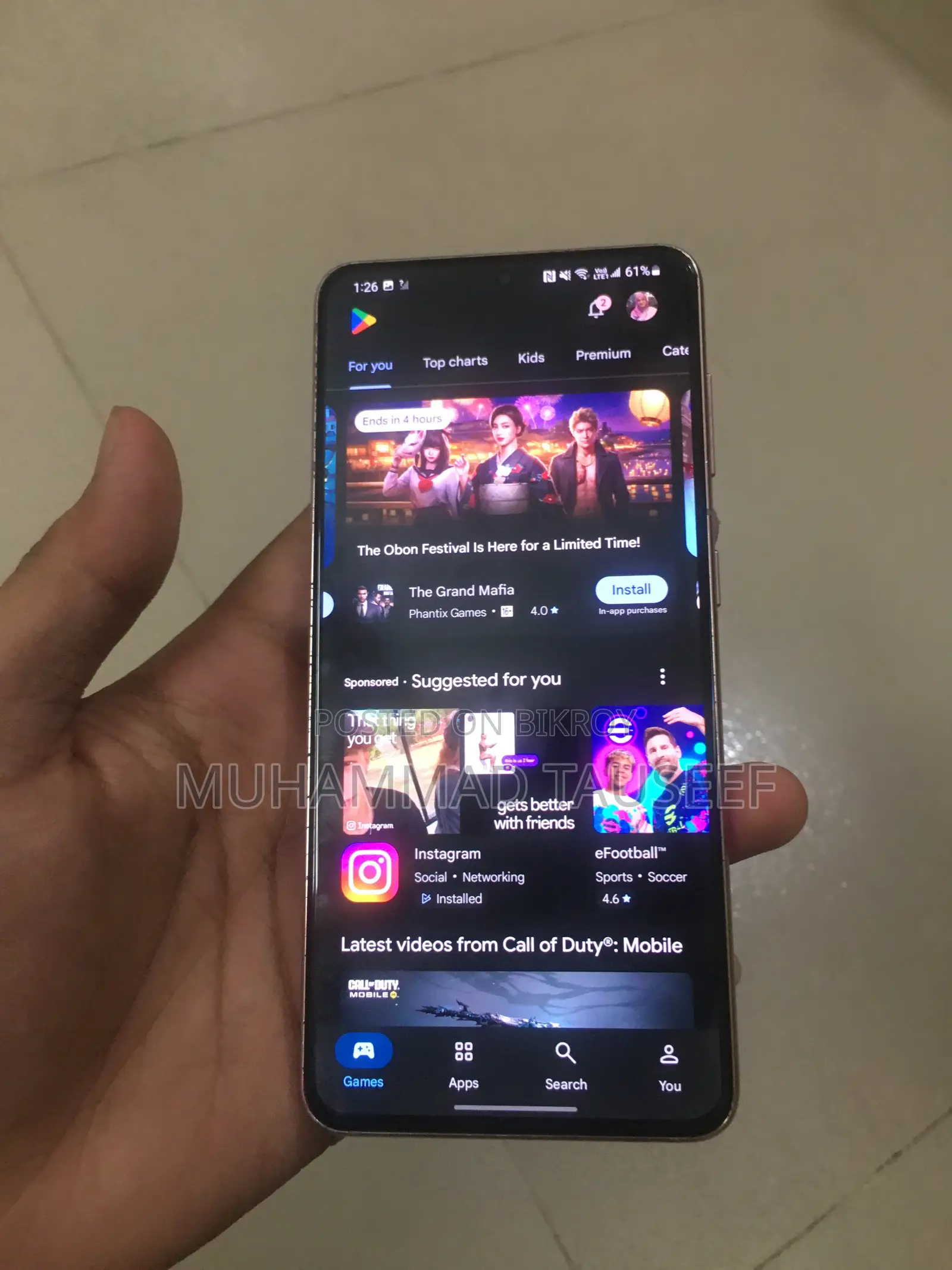 Samsung Galaxy S21 5G 128 GB Pink