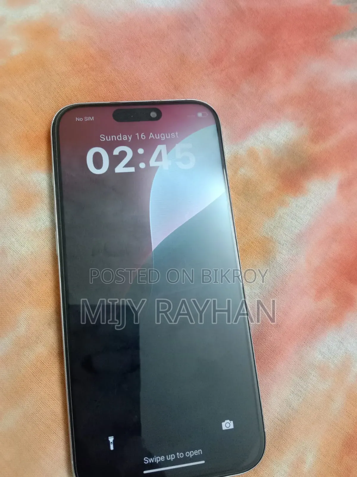 অ্যাপল আইফোন ১৬ প্রো ম্যাক্স ৫১২ জিবি হোয়াইট