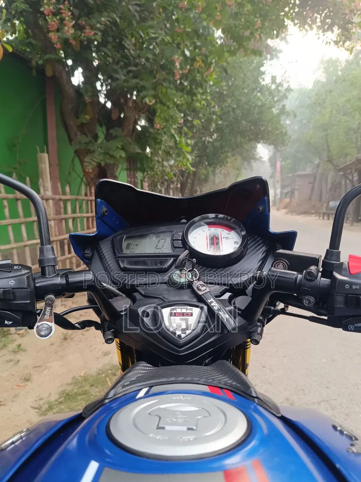 TVS Apache RTR 160 2V 2022 Blue