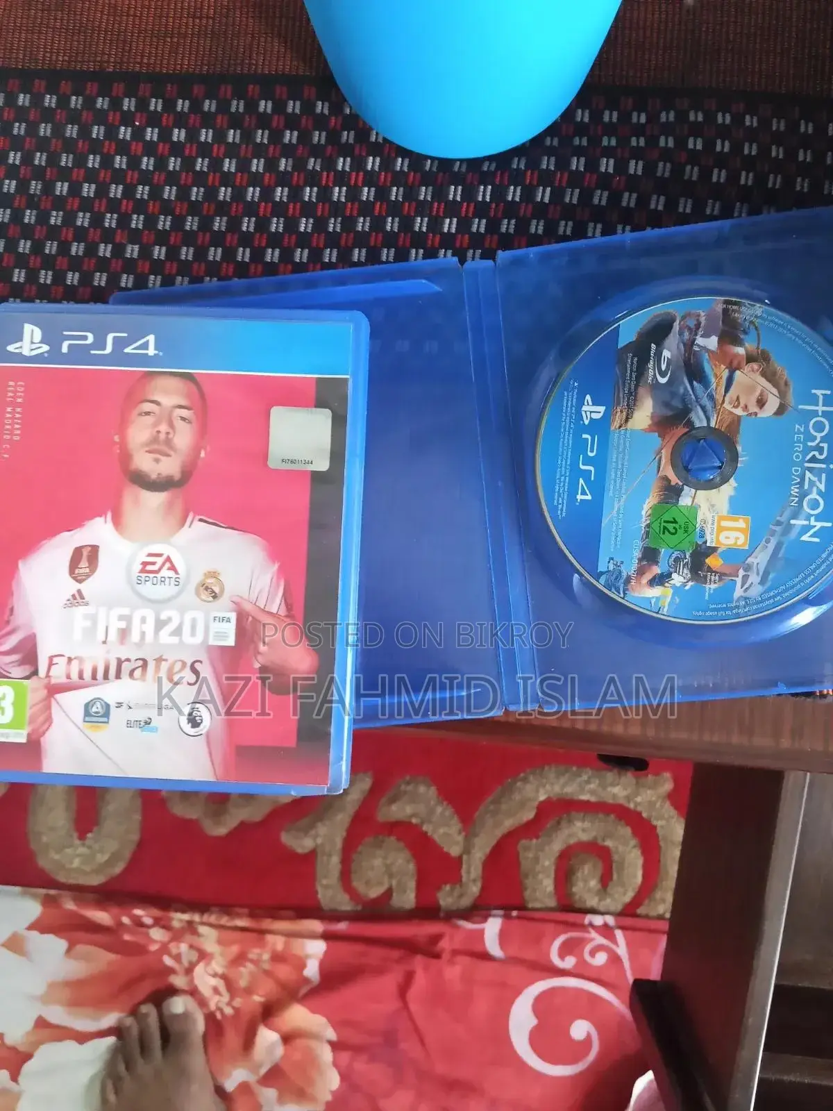 Horizon Forbidden West - 1200 Taka and FIFA 20 - 800 Taka for Sale