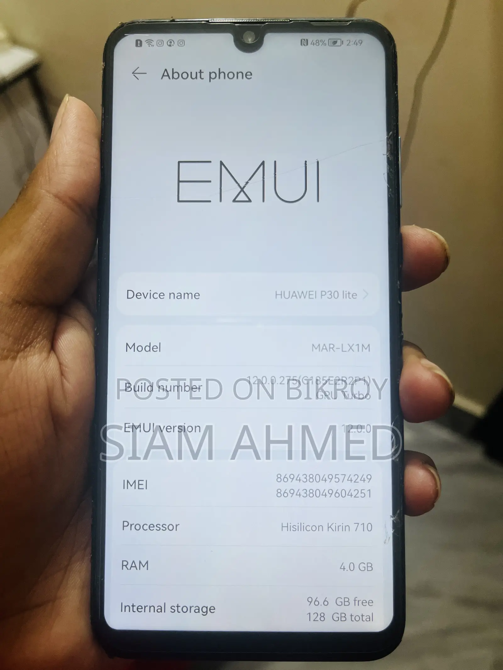 Huawei P30 Lite 128 GB Green