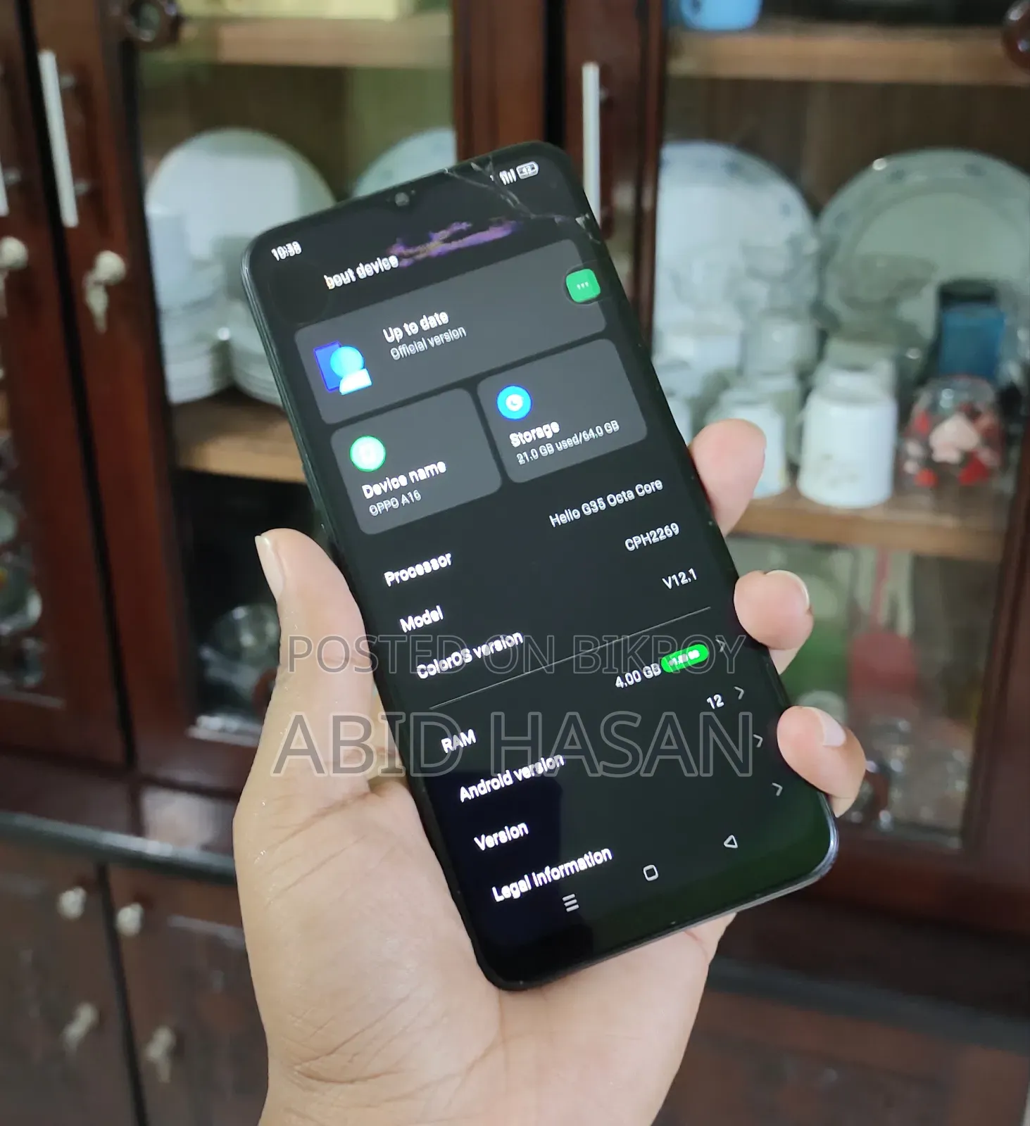 Oppo A16 64 GB Blue