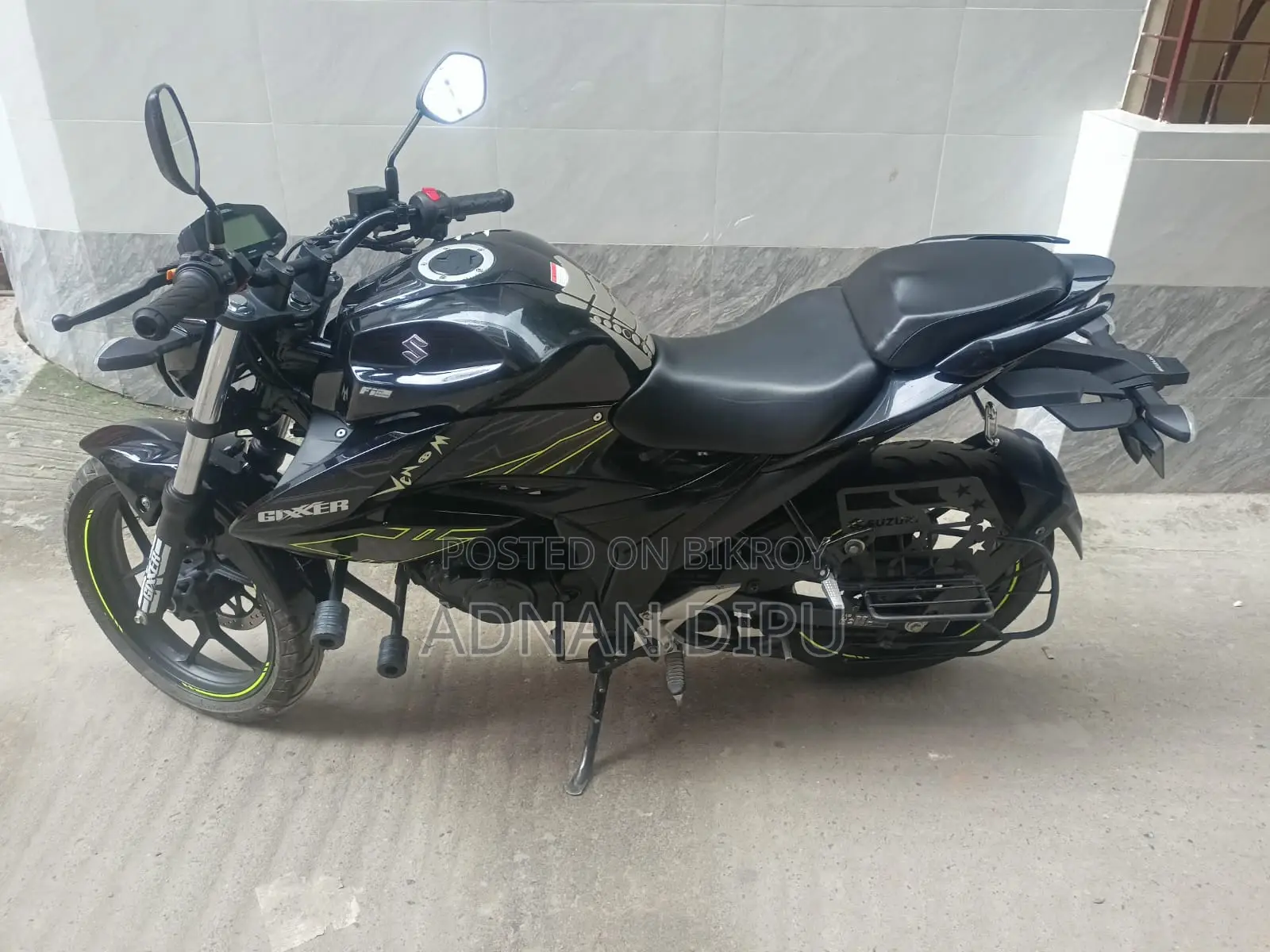 Suzuki Gixxer 2024 Black