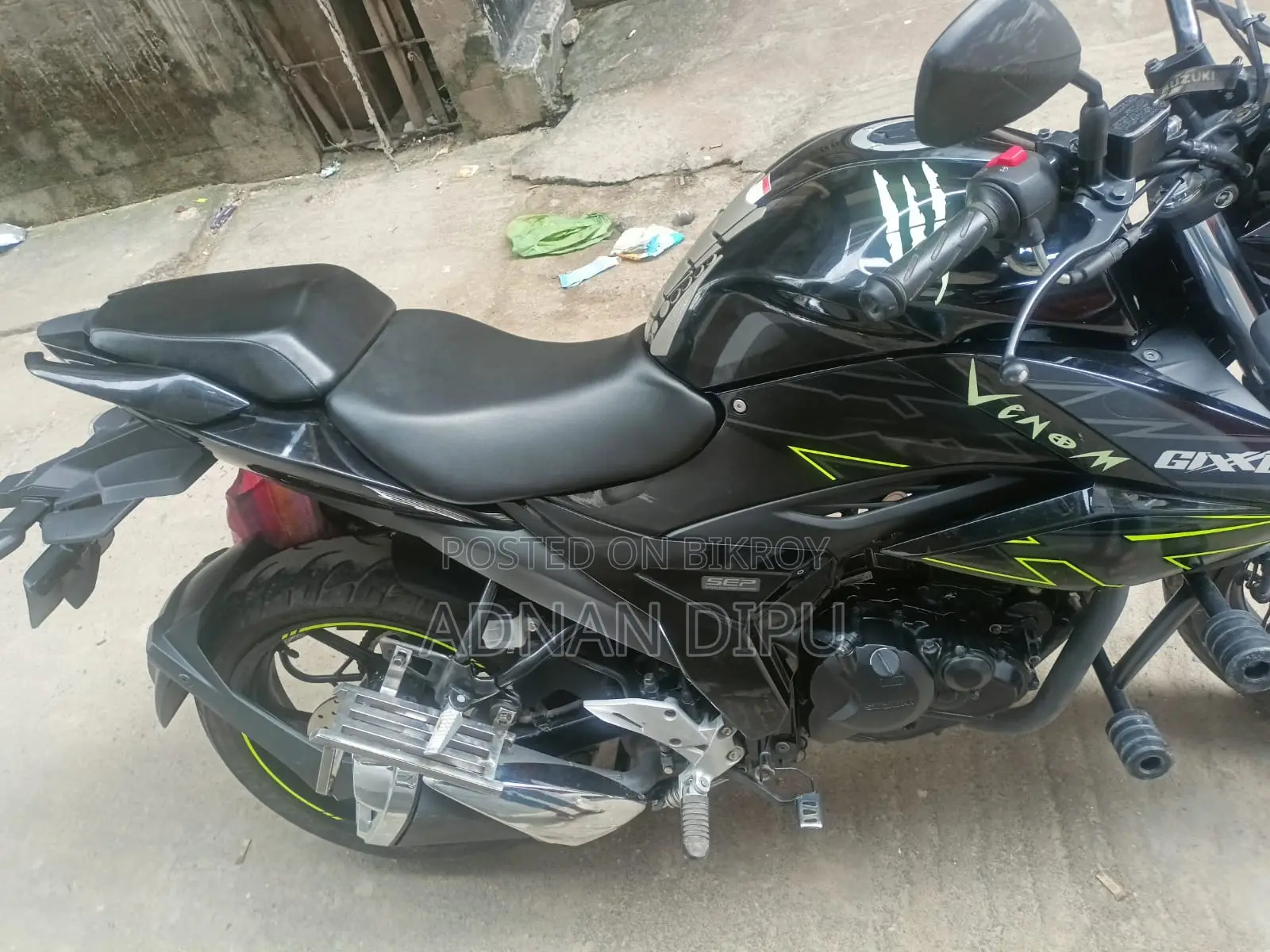 Suzuki Gixxer 2024 Black