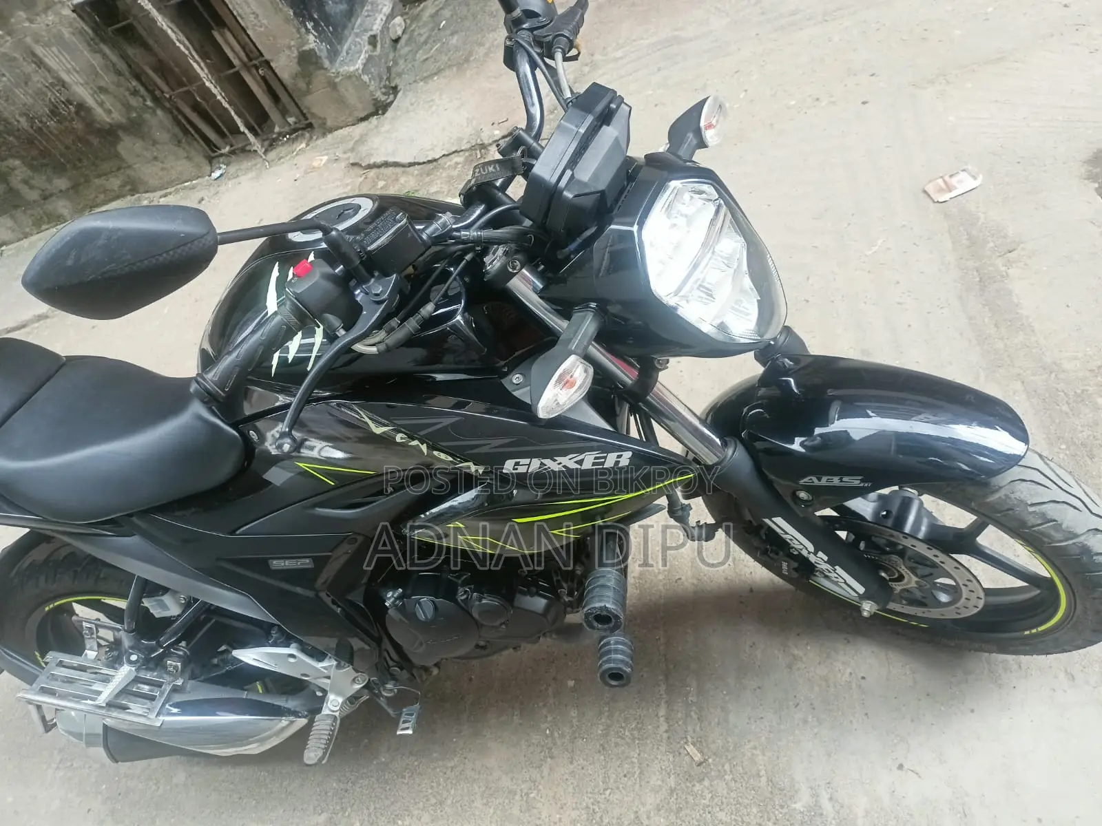 Suzuki Gixxer 2024 Black