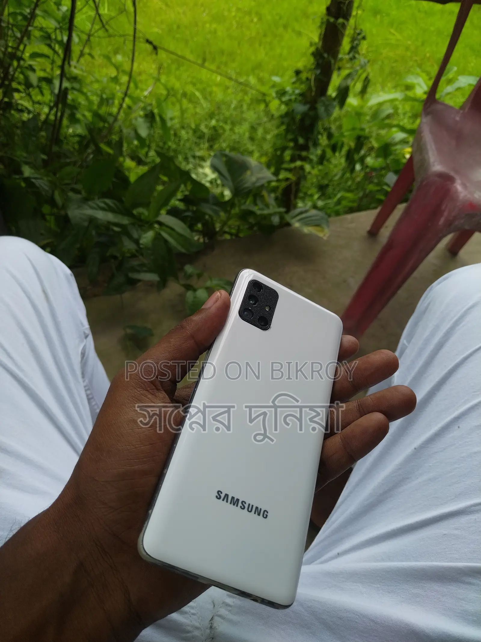 স্যামসাং গ্যালাক্সি এ৫১ ১২৮ জিবি হোয়াইট