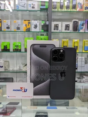 অ্যাপল আইফোন ১৫ প্রো ম্যাক্স ২৫৬ জিবি ব্ল্যাক