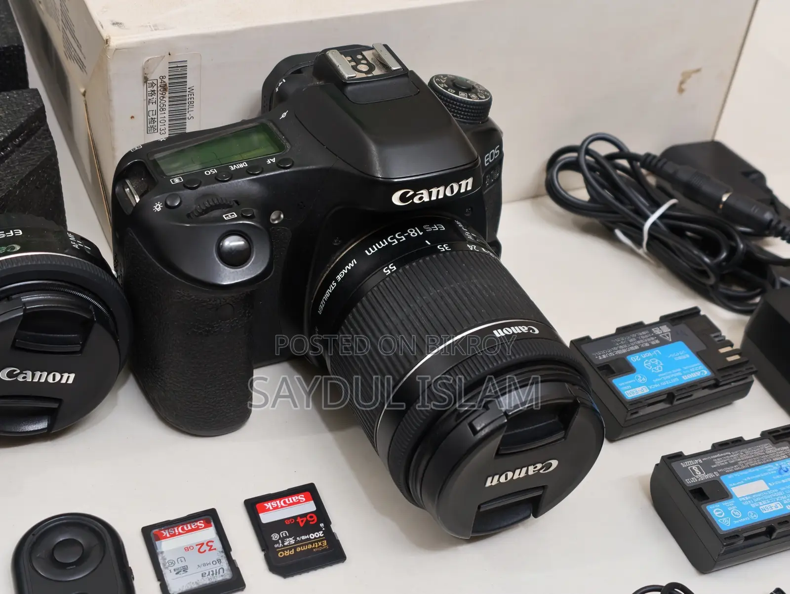 Professional Video Production Photography Setup - Canon 80D Bundle