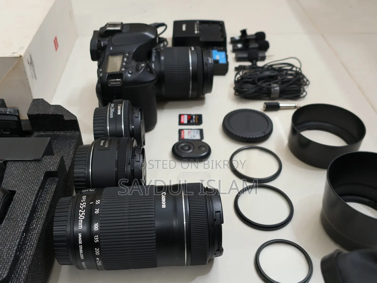 Professional Video Production Photography Setup - Canon 80D Bundle