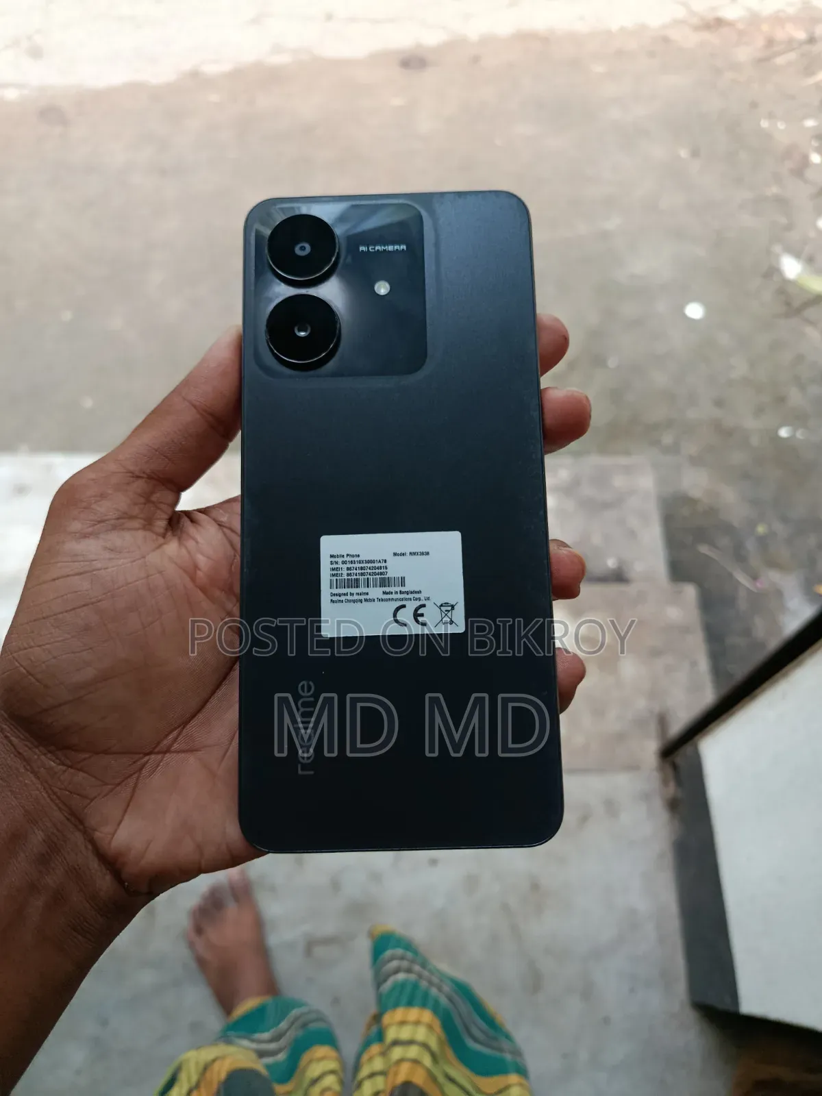 New Realme Note 60x 64 GB Black