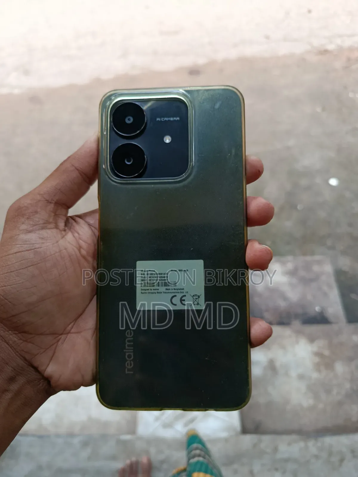 New Realme Note 60x 64 GB Black