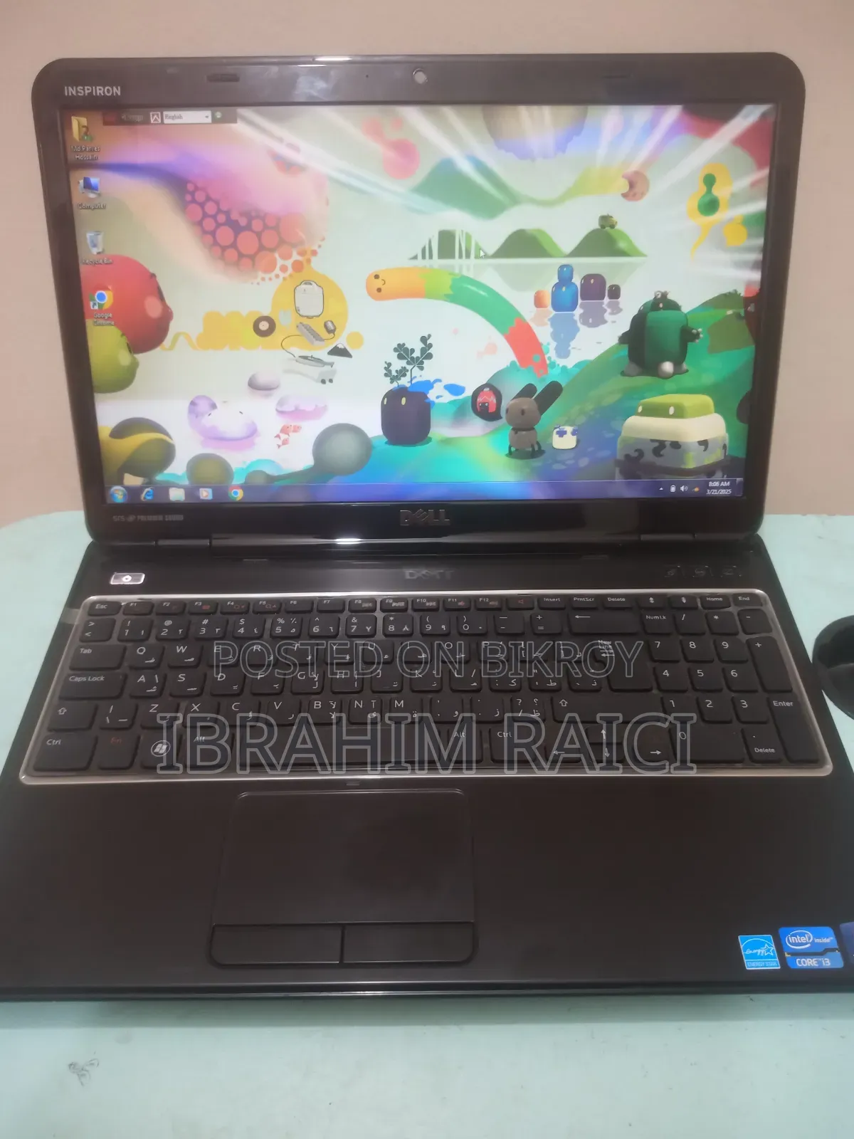 Laptop Dell Inspiron 15 5568 4GB Intel Core i3 SSD 128GB
