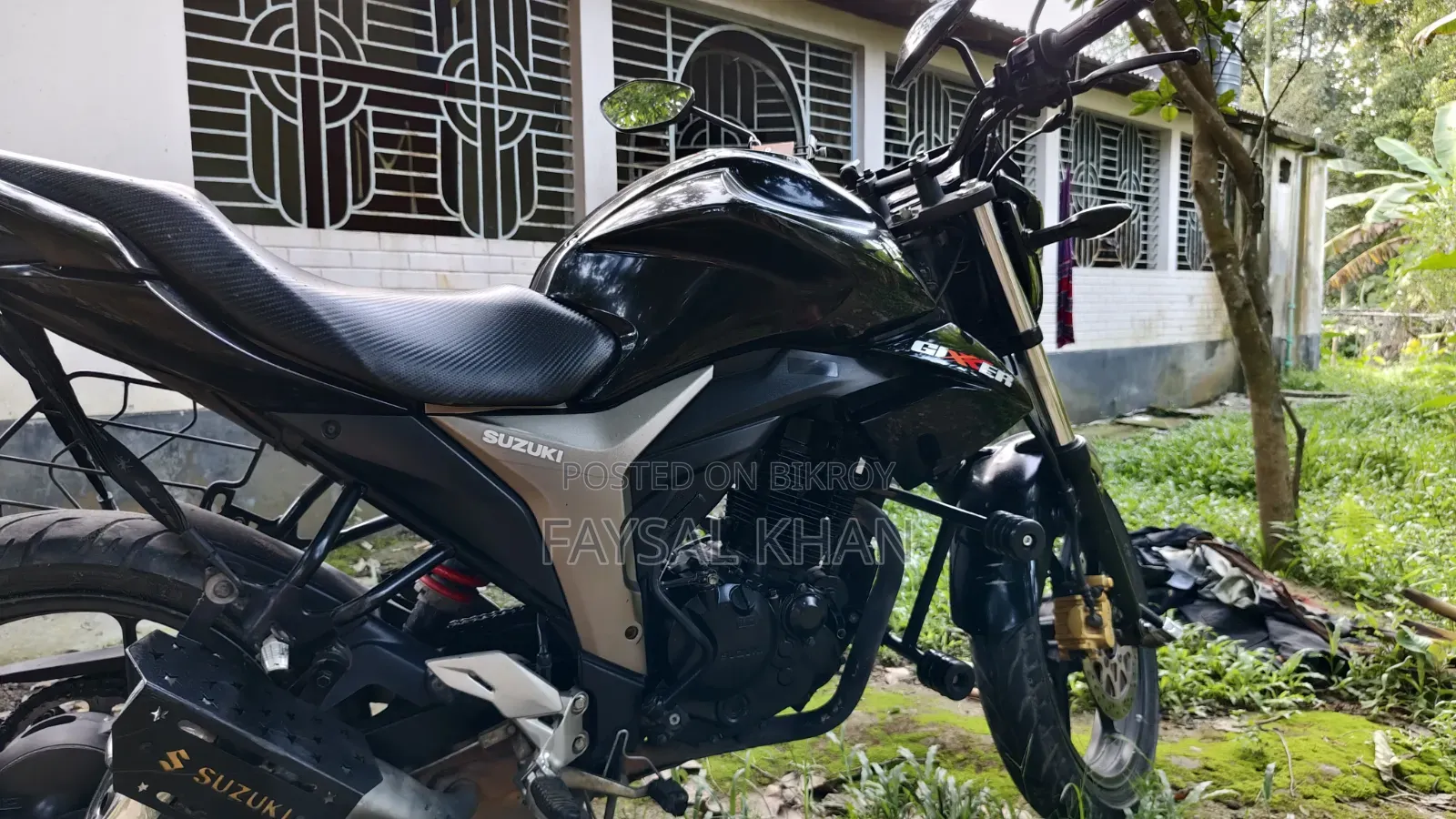Suzuki Gixxer 2023 Black