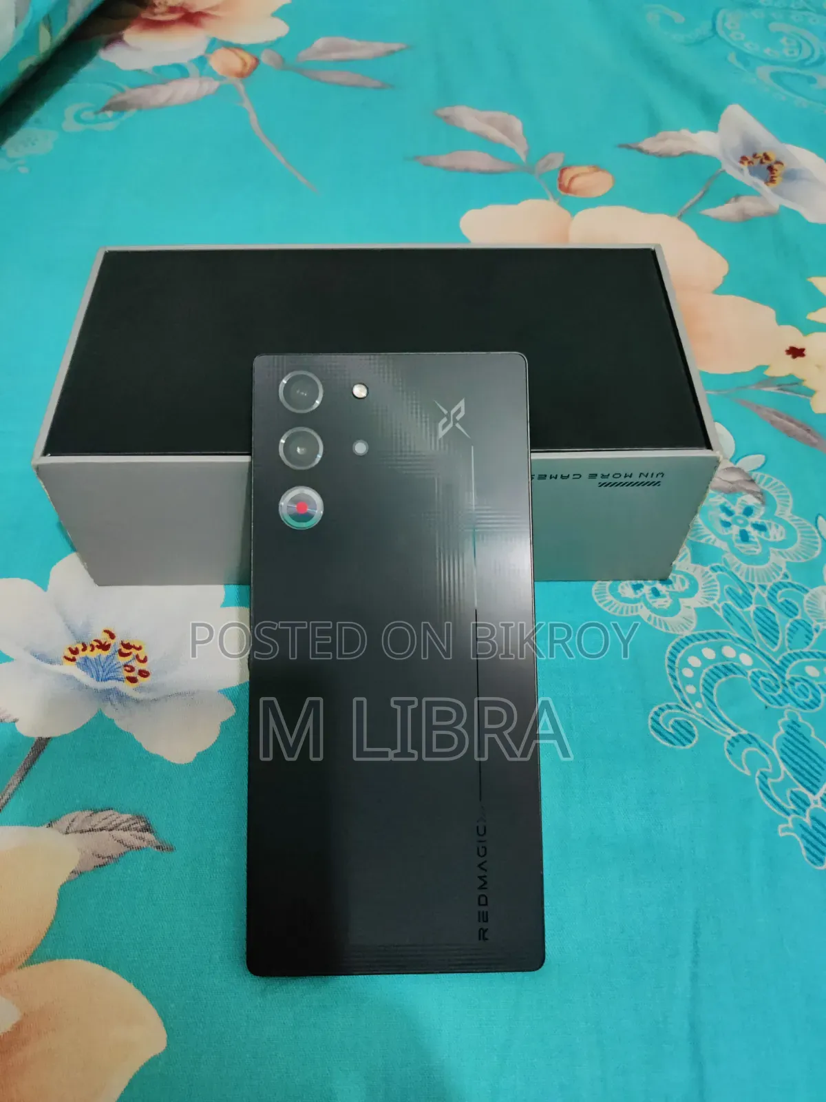 জেডটিই নুবিয়া রেডম্যাজিক ১০এস প্রো ২৫৬ জিবি ব্ল্যাক