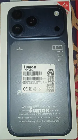 মোবাইল ফোন ১ টিবি নীল