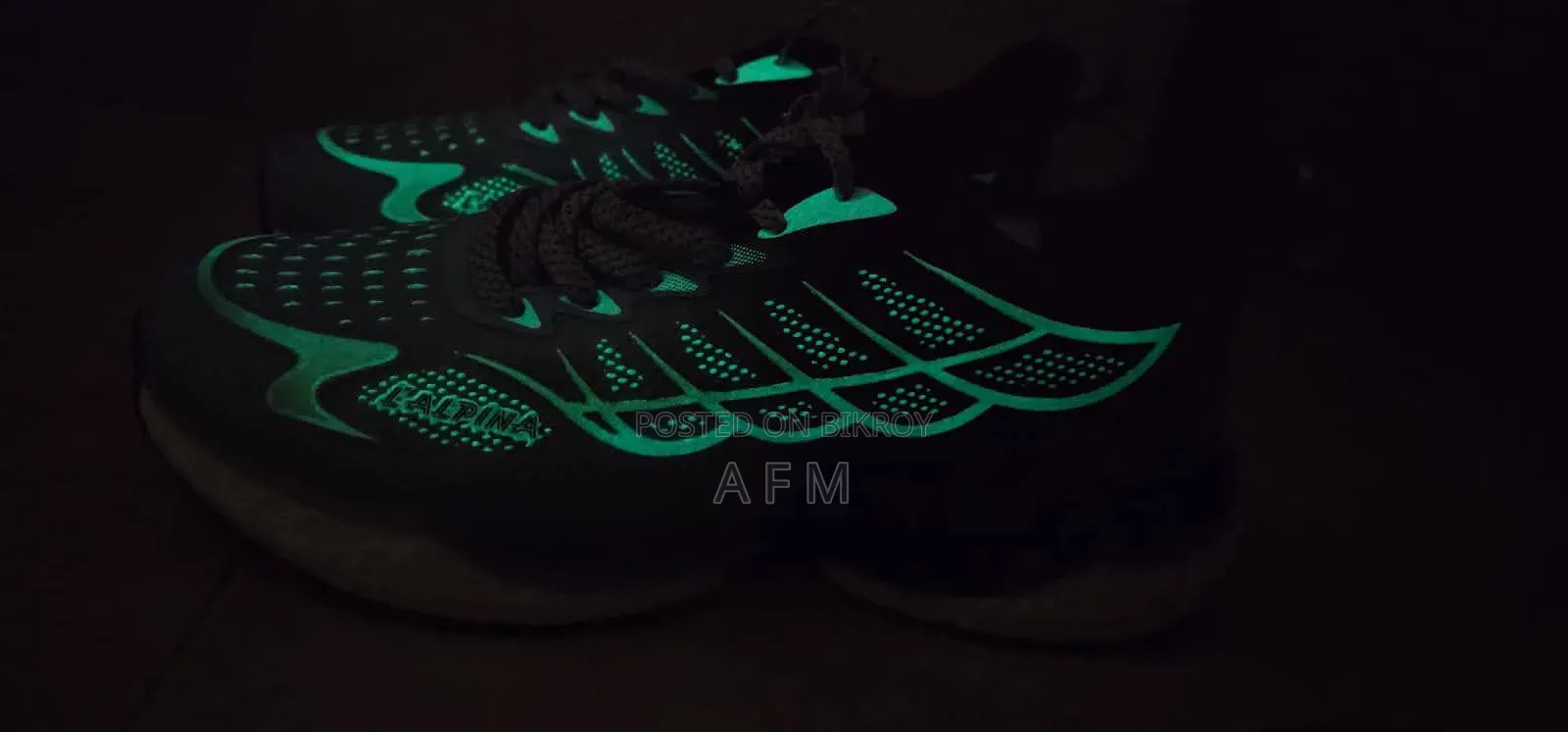 Glow in Dark Premium Imported Shoe