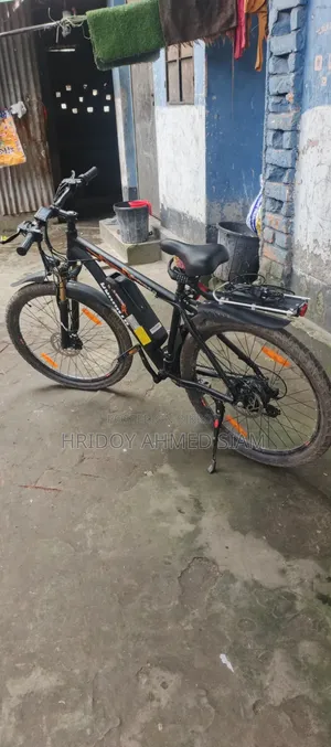 ই-বুস্টার ইলেকট্রিক বাইসাইকেল | ৩৪০ কিমি ব্যবহৃত | ব্যাটারি চার্জার