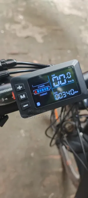 ই-বুস্টার ইলেকট্রিক বাইসাইকেল | ৩৪০ কিমি ব্যবহৃত | ব্যাটারি চার্জার