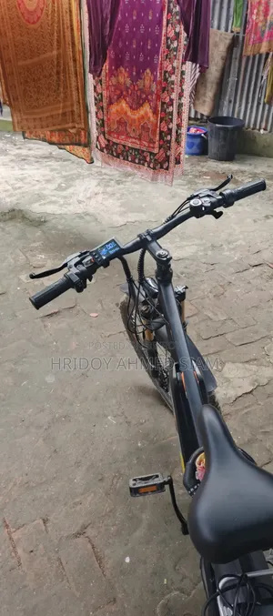 ই-বুস্টার ইলেকট্রিক বাইসাইকেল | ৩৪০ কিমি ব্যবহৃত | ব্যাটারি চার্জার