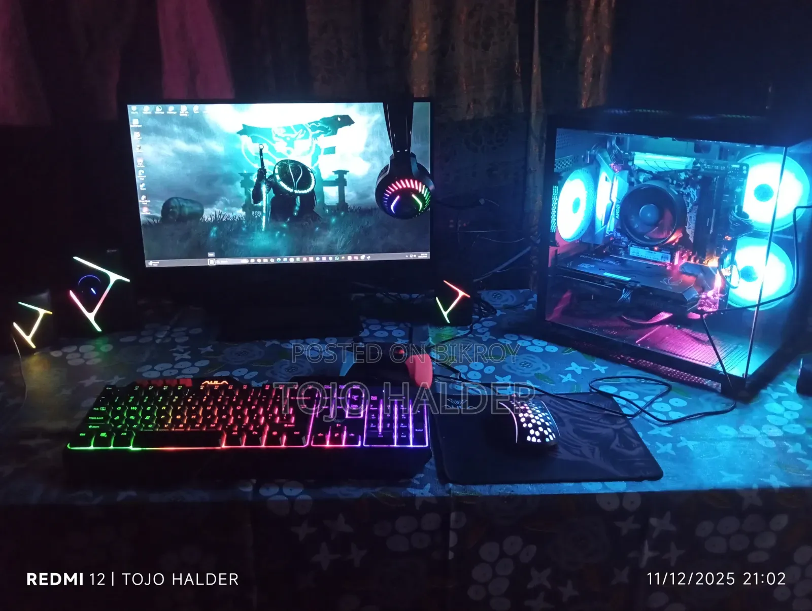 Desktop Computer 16GB AMD Ryzen 7 SSD 500GB