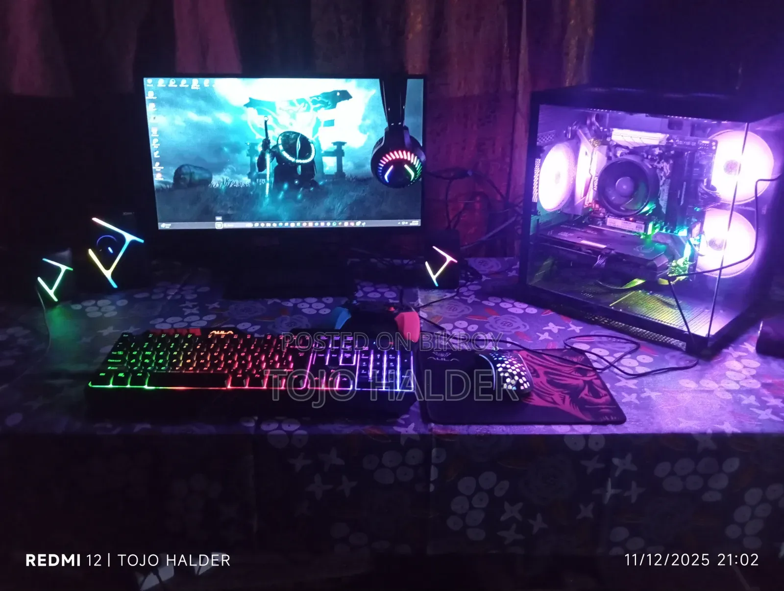 Desktop Computer 16GB AMD Ryzen 7 SSD 500GB
