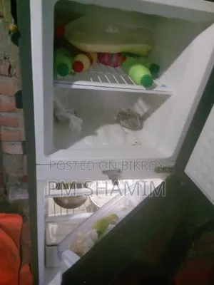 The fridge will be sold, running fridge no problem