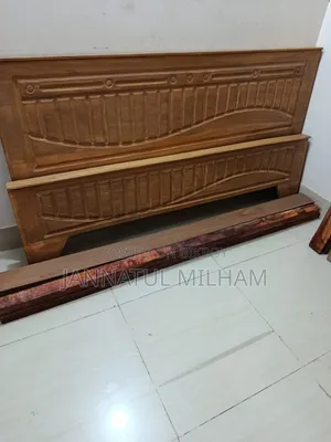 Large Segun Wooden Bed 6/7 Feet