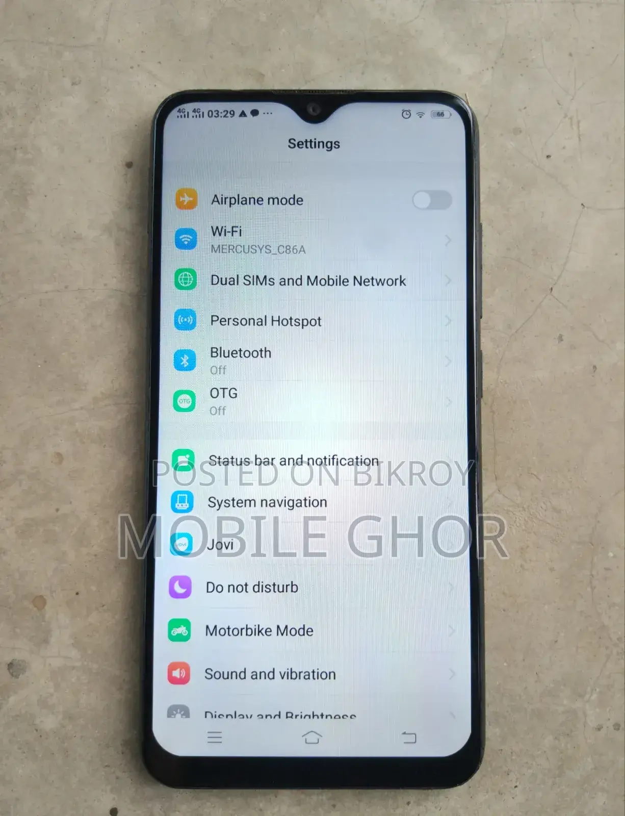 Vivo Y91c 32 GB Blue