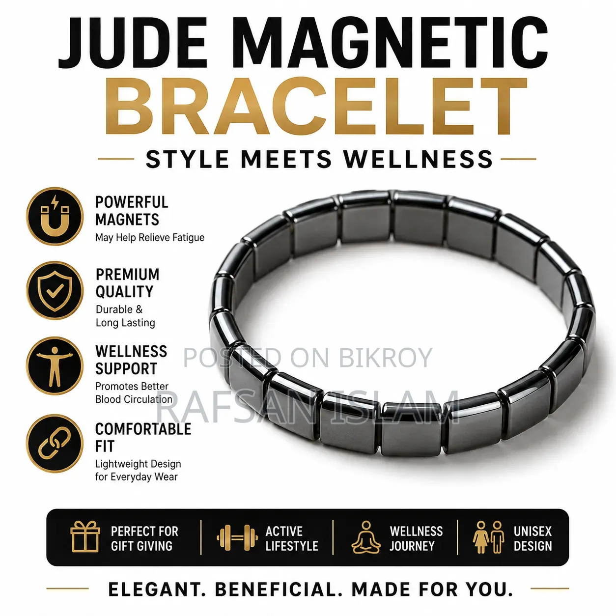 Jude Magnetic Bracelets