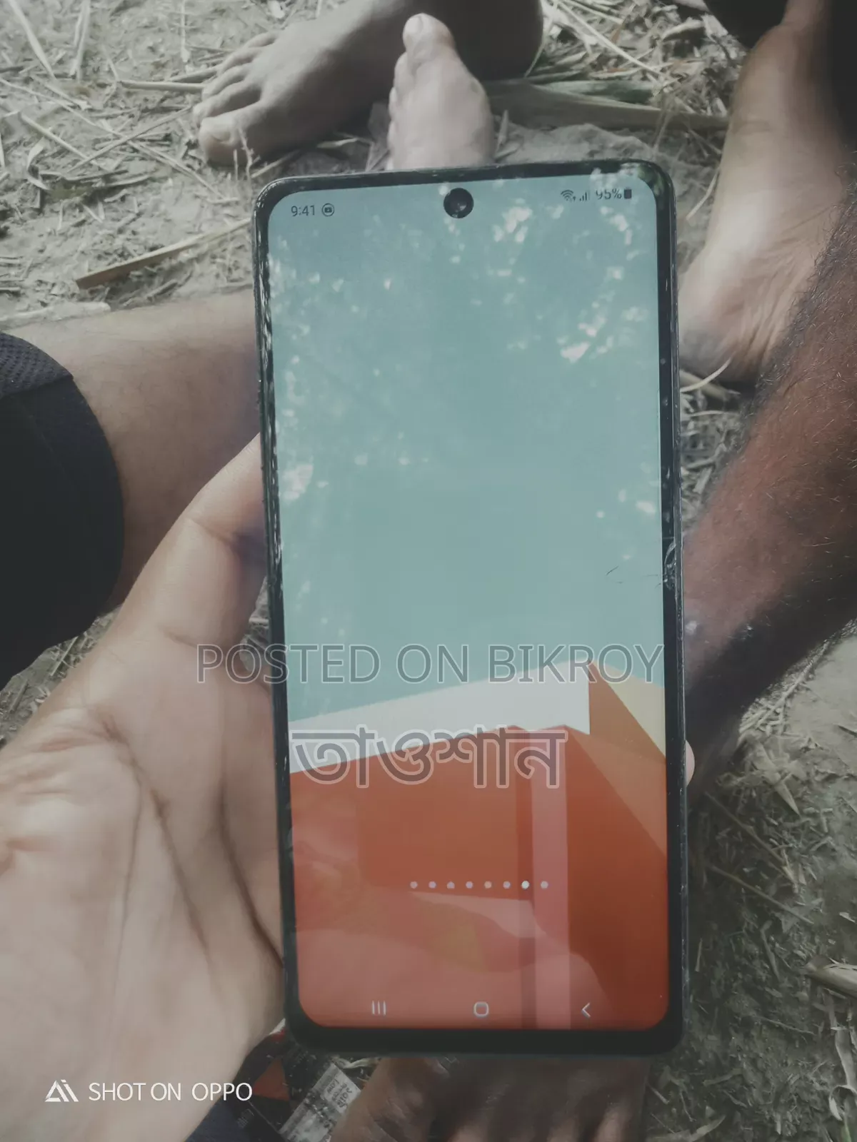 স্যামসাং গ্যালাক্সি এ৭১ ১২৮ জিবি সিলভার